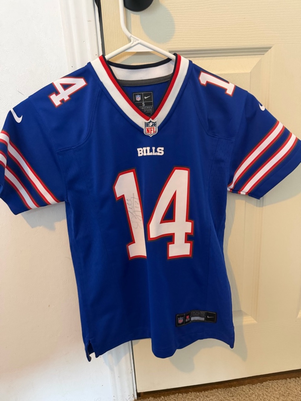 Nike Kids Buffalo Bills #14 Blue Jersey with Red & White Accents